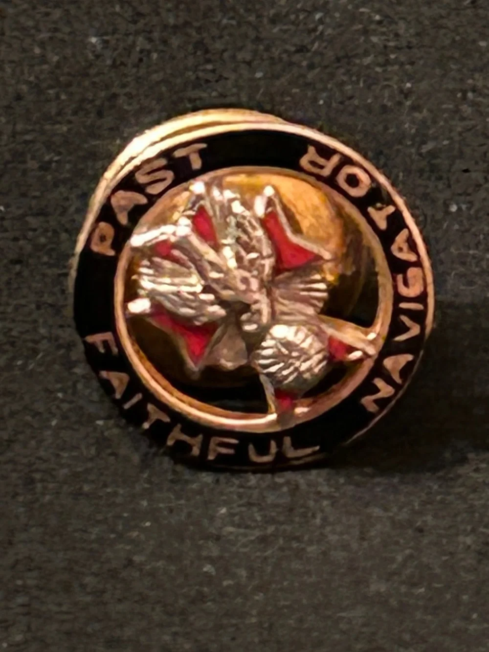 Knights Of Columbus Past Faithful Navigator 8 10k LAPEL PIN